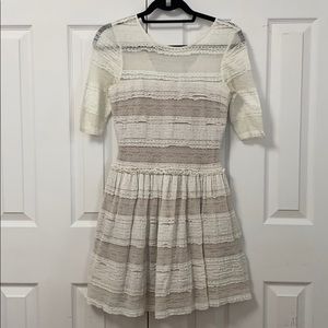 BCBG Maxazria White Lace Dress